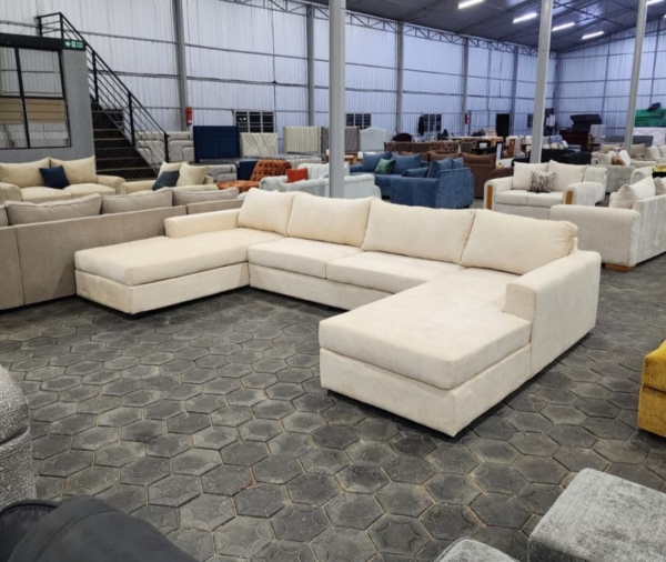9 seater modern fabric U shaped sofa/couch - Elegant Design